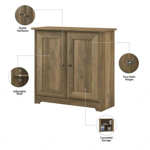 Cabot Small Storage Cabinet With Doors In Reclaimed Pine  |  Accent Cabinets Accent Cabinets Accent Cabinets