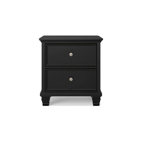 Casual 2-Drawer Nightstand  |  Nightstands Bedroom Nightstands