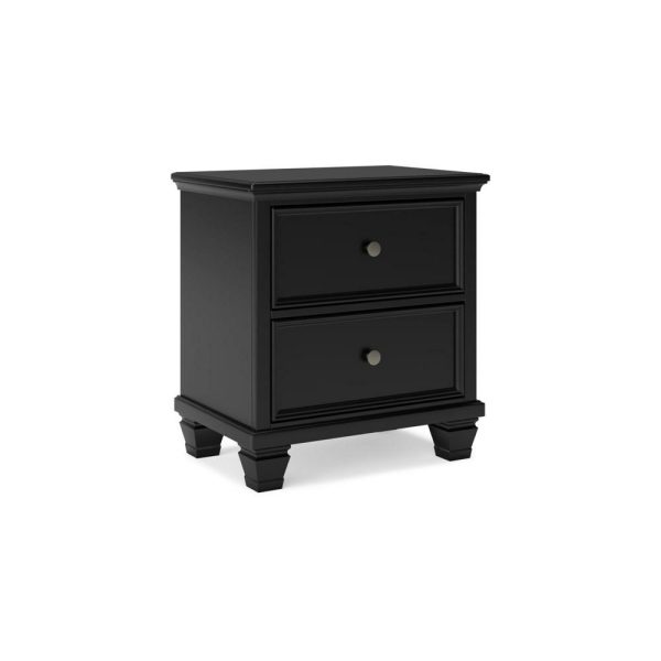 Casual 2-Drawer Nightstand  |  Nightstands Bedroom Nightstands