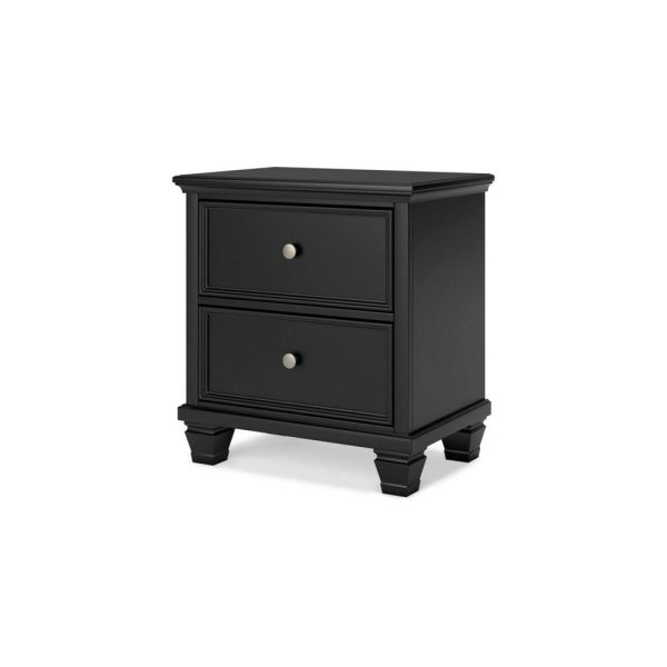 Casual 2-Drawer Nightstand  |  Nightstands Bedroom Nightstands