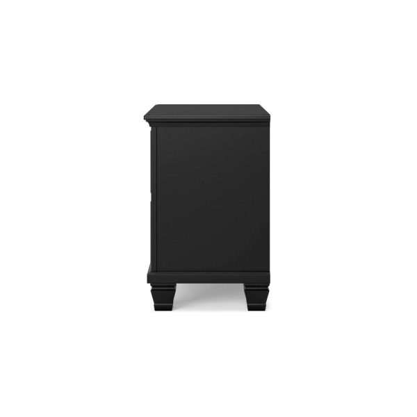 Casual 2-Drawer Nightstand  |  Nightstands Bedroom Nightstands