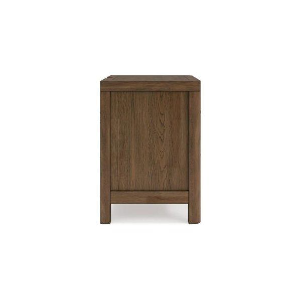 Casual 2-Drawer Nightstand With Usb Ports  |  Nightstands Bedroom Nightstands