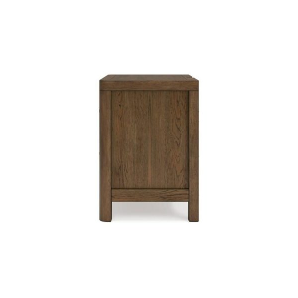 Casual 2-Drawer Nightstand With Usb Ports  |  Nightstands Bedroom Nightstands