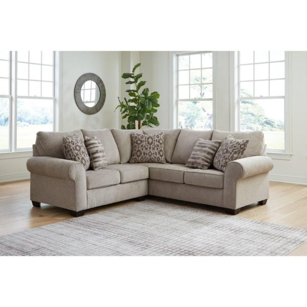 Casual 2-Piece Sectional  |  Sectional Sofas Living Room Sectional Sofas