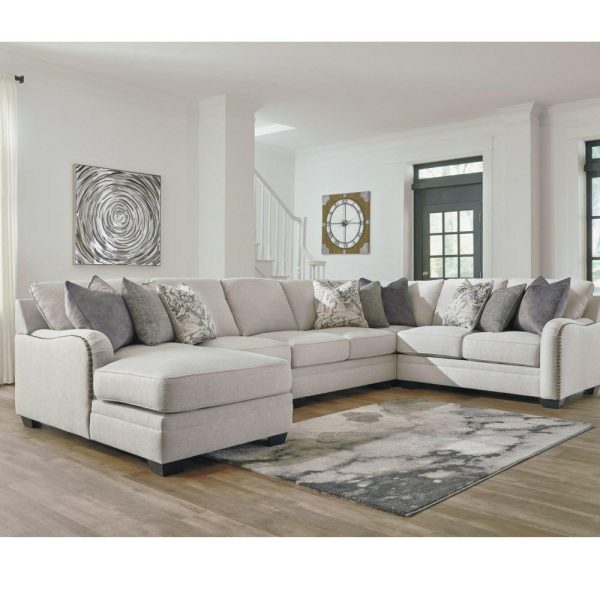 Casual 5-Piece Sectional With Left Chaise  |  Sectional Sofas Living Room Sectional Sofas