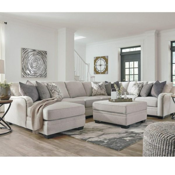 Casual 5-Piece Sectional With Left Chaise  |  Sectional Sofas Living Room Sectional Sofas