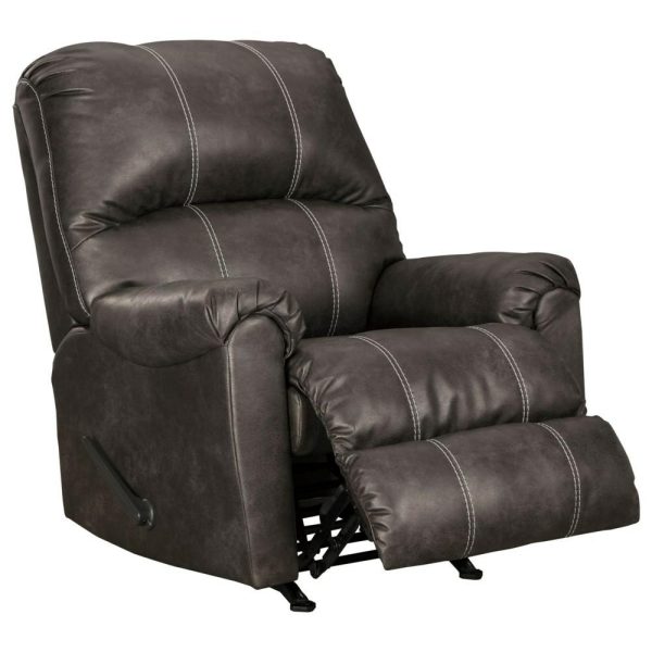 Casual Contemporary Rocker Recliner  |  Recliners Living Room Recliners