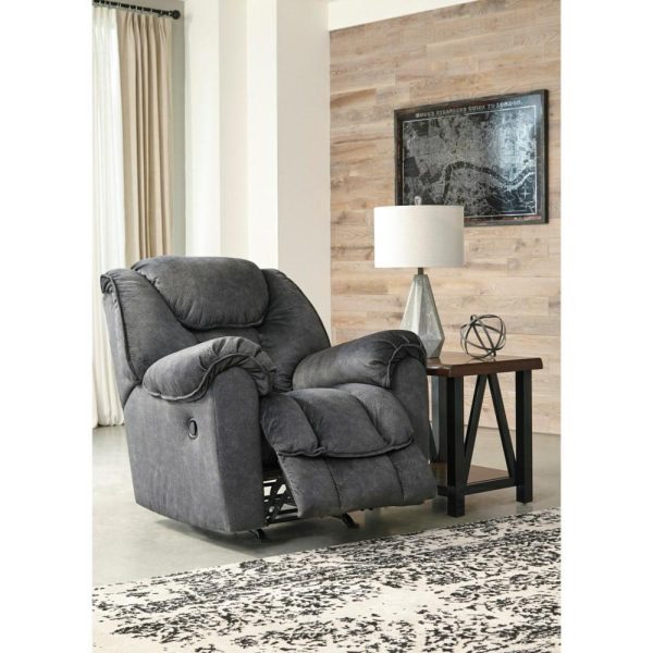 Casual Contemporary Rocker Recliner  |  Recliners Living Room Recliners