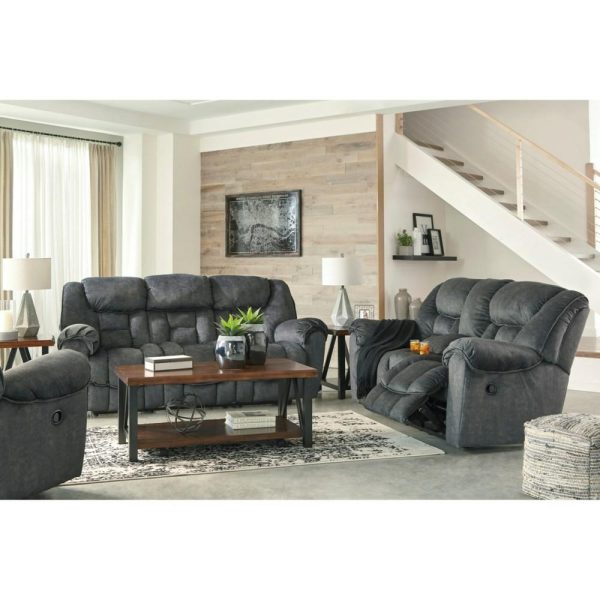 Casual Contemporary Rocker Recliner  |  Recliners Living Room Recliners