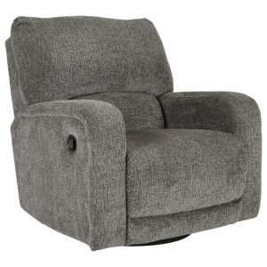 Casual Contemporary Swivel Glider Recliner  |  Recliners Living Room Recliners