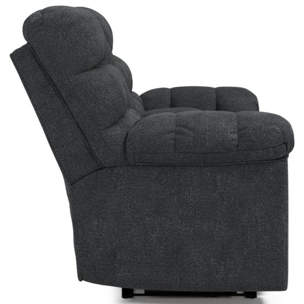 Casual Double Reclining Loveseat W/ Console  |  Reclining Loveseats Living Room Reclining Loveseats