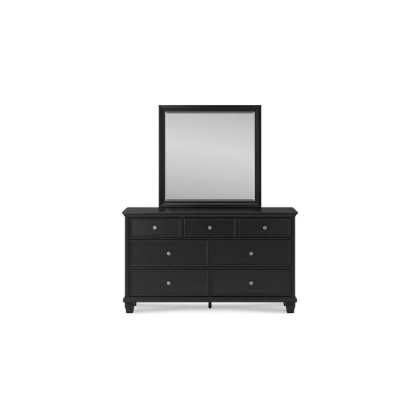 Casual Dresser And Mirror Set  |  Mirrored Dressers Bedroom Mirrored Dressers