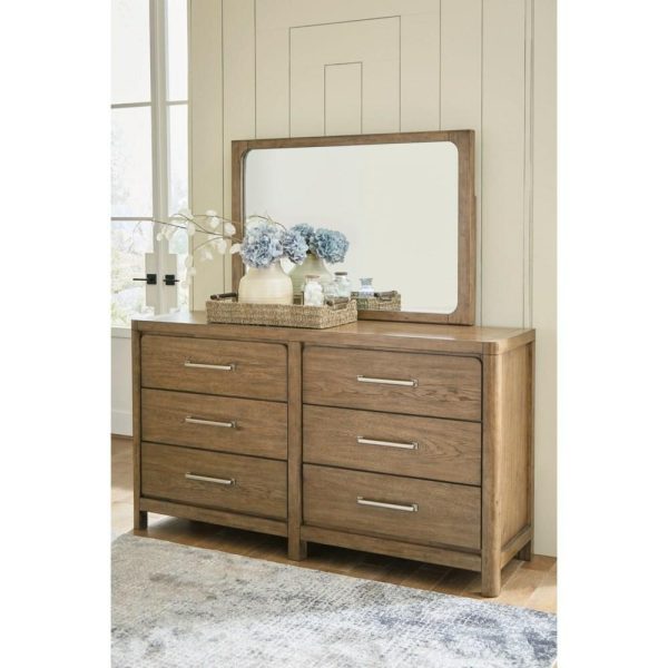 Casual Dresser And Mirror Set  |  Mirrored Dressers Bedroom Mirrored Dressers