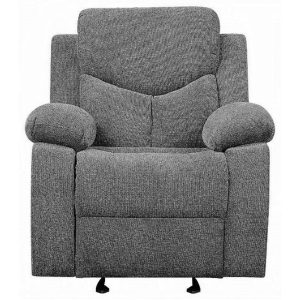 Casual Glider Recliner With Pillow Top Arms  |  Recliners Living Room Recliners