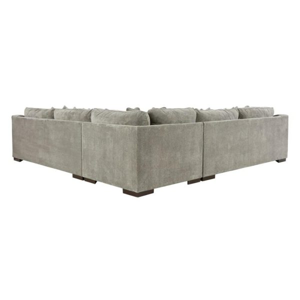 Casual Gray 4-Seat Sectional Sofa  |  Sofas Living Room Sectional Sofas