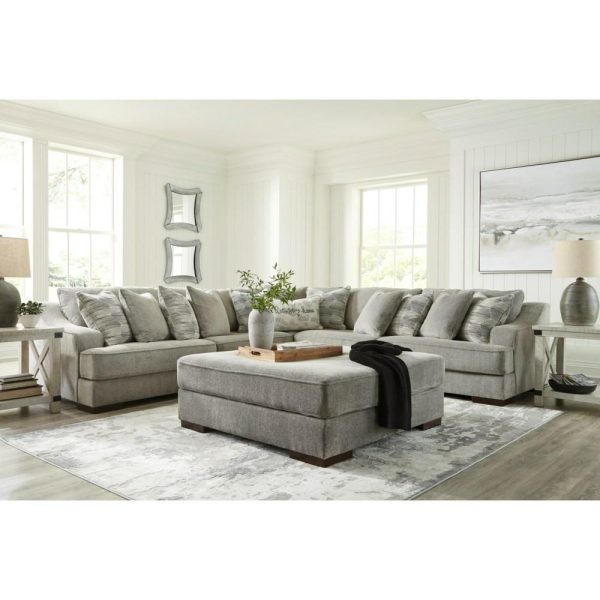 Casual Gray 4-Seat Sectional Sofa  |  Sofas Living Room Sectional Sofas