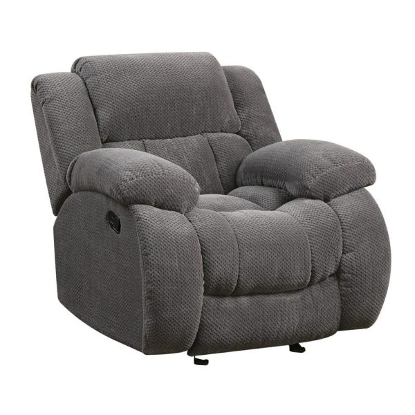 Casual Pillow Padded Glider Recliner  |  Recliners Living Room Recliners