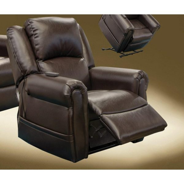 Casual Power Lift And Headrest Lay Flat Recliner With Heat And Massage  |  Lift Chairs Lift Chairs Lift Chairs