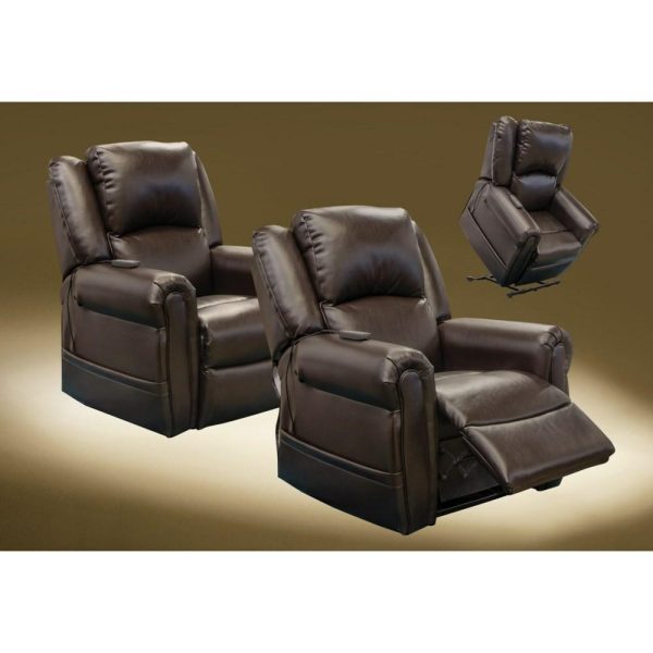 Casual Power Lift And Headrest Lay Flat Recliner With Heat And Massage  |  Lift Chairs Lift Chairs Lift Chairs