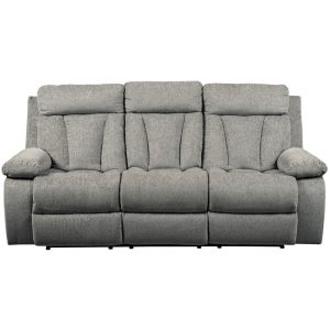 Casual Reclining Sofa With Drop Down Table  |  Sofas Living Room Sofas