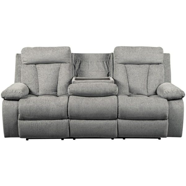 Casual Reclining Sofa With Drop Down Table  |  Sofas Living Room Sofas