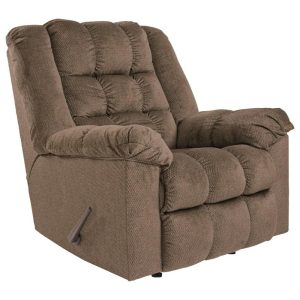 Casual Rocker Recliner With Heat And Massage  |  Recliners Living Room Recliners