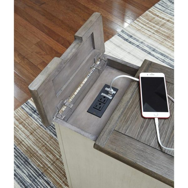 Chair Side End Table With Outlet And Usb Ports  |  End & Side Tables End & Side Tables End & Side Tables