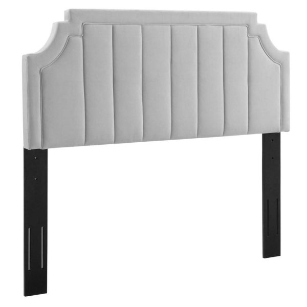 Channel Tufted Performance Velvet King/California King Headboard  |  Headboards Bedroom Headboards