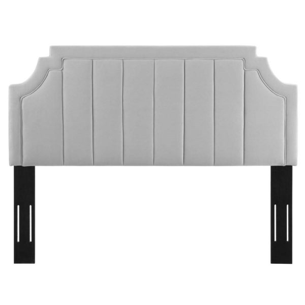 Channel Tufted Performance Velvet King/California King Headboard  |  Headboards Bedroom Headboards