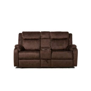 Console Reclining Loveseat W/Drawer  |  Reclining Loveseats Living Room Reclining Loveseats