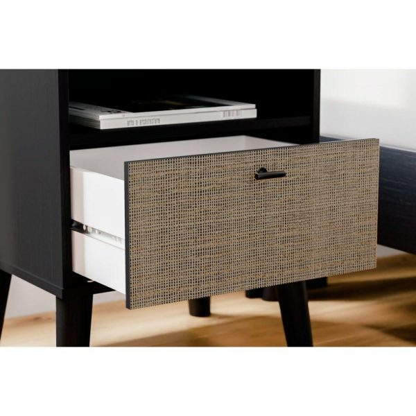 Contemporary 1-Drawer Nightstand  |  Nightstands Bedroom Nightstands