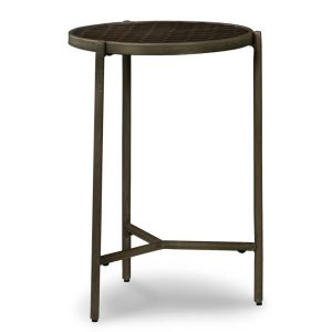 Contemporary 16″ End Table With Honeycomb Top  |  End & Side Tables End & Side Tables End & Side Tables