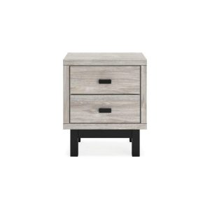 Contemporary 2-Drawer Nightstand  |  Nightstands Bedroom Nightstands