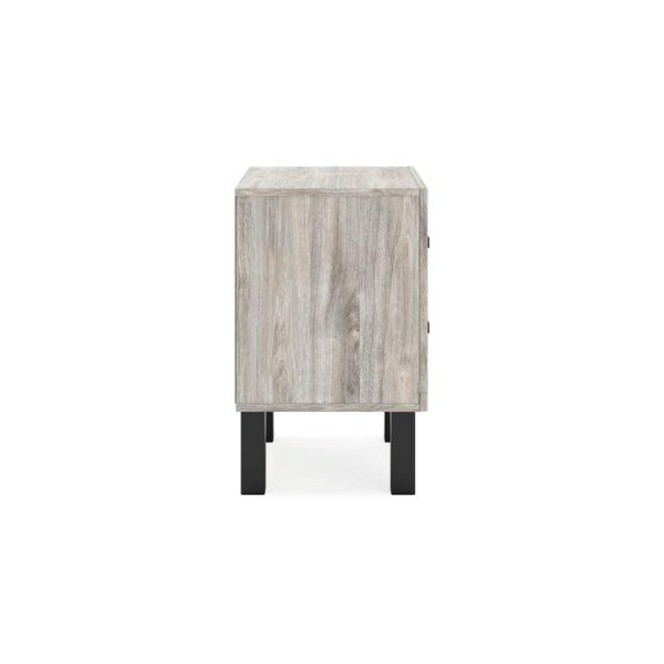 Contemporary 2-Drawer Nightstand  |  Nightstands Bedroom Nightstands