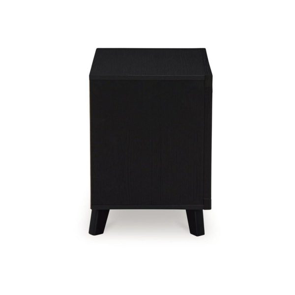 Contemporary 2-Drawer Nightstand  |  Nightstands Bedroom Nightstands