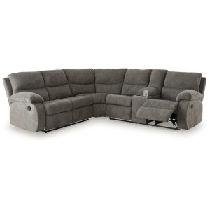 Contemporary 2-Piece Reclining Sectional  |  Sectional Sofas Living Room Sectional Sofas