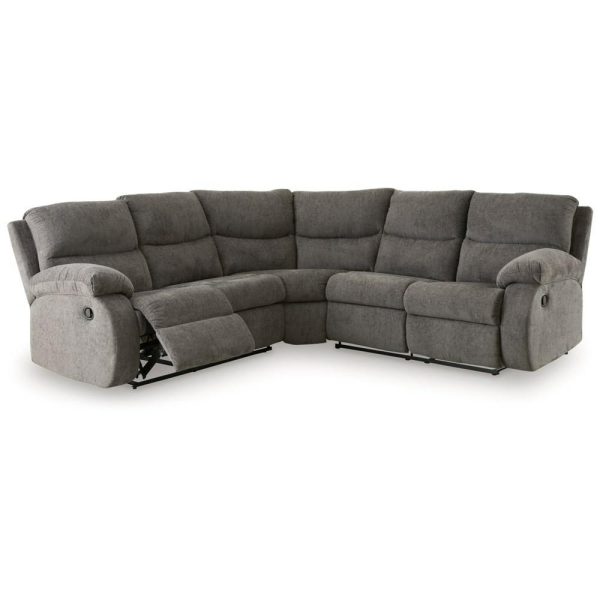 Contemporary 2-Piece Reclining Sectional  |  Sectional Sofas Living Room Sectional Sofas