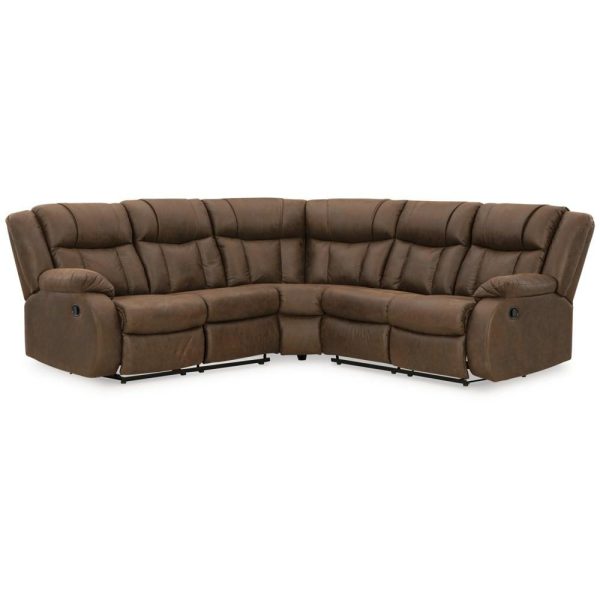 Contemporary 2-Piece Reclining Sectional Sofa  |  Sectional Sofas Living Room Sectional Sofas