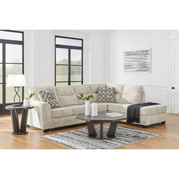 Contemporary 2-Piece Sectional Sofa With Chaise  |  Sofas Living Room Sectional Sofas