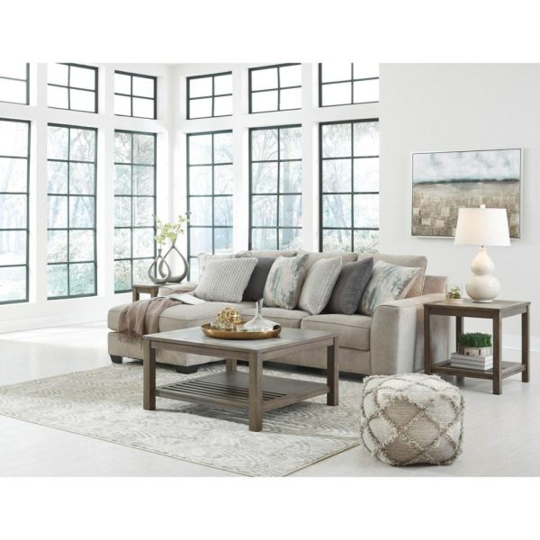 Contemporary 2-Piece Sectional With Left Chaise  |  Sectional Sofas Living Room Sectional Sofas