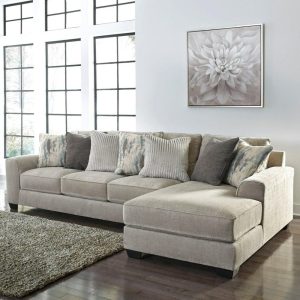 Contemporary 2-Piece Sectional With Right Chaise  |  Sofas Living Room Sectional Sofas