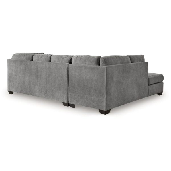 Contemporary 2-Piece Sleeper Sectional With Chaise  |  Sleeper Sofas Living Room Sectional Sofas