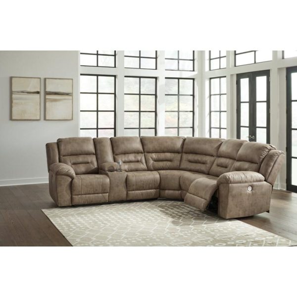 Contemporary 3-Piece Power Reclining Sectional Sofa  |  Sectional Sofas Living Room Sectional Sofas