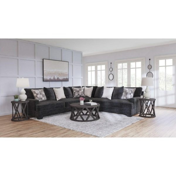 Contemporary 3-Piece Sectional  |  Sofas Living Room Sectional Sofas