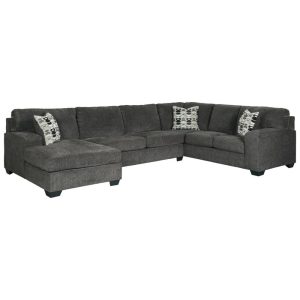 Contemporary 3-Piece Sectional With Chaise  |  Sectional Sofas Living Room Sectional Sofas