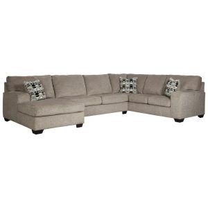 Contemporary 3-Piece Sectional With Chaise  |  Sofas Living Room Sectional Sofas