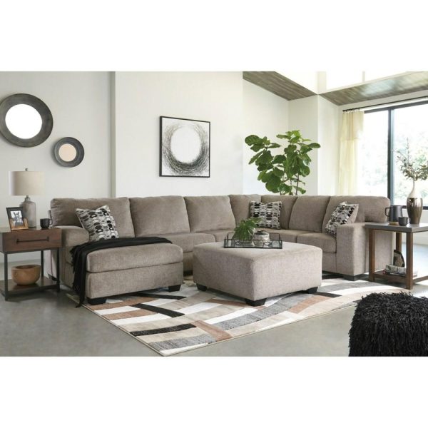 Contemporary 3-Piece Sectional With Chaise  |  Sofas Living Room Sectional Sofas