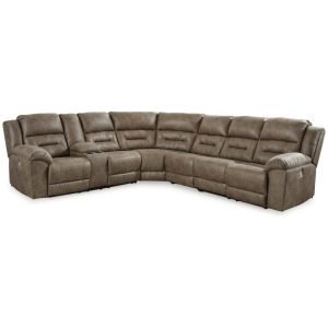 Contemporary 4-Piece Power Reclining Sectional Sofa  |  Sectional Sofas Living Room Sectional Sofas