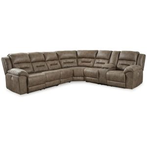 Contemporary 4-Piece Power Reclining Sectional Sofa  |  Sectional Sofas Living Room Sectional Sofas