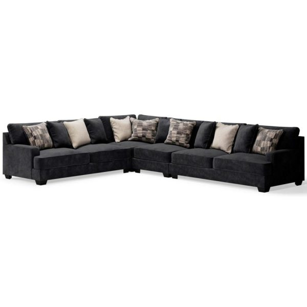 Contemporary 4-Piece Sectional  |  Sectional Sofas Living Room Sectional Sofas